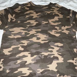 Camo shirt size XL